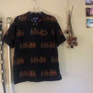 Wrangler cowboy shirt